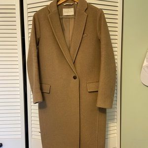 The Group by Babaton Wool Coat. Size small. Tan/camel colour.